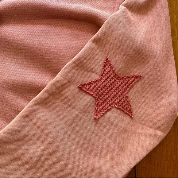 POL oversized pullover sweater with hood | burnt orange | women’s size small - Picture 2 of 10